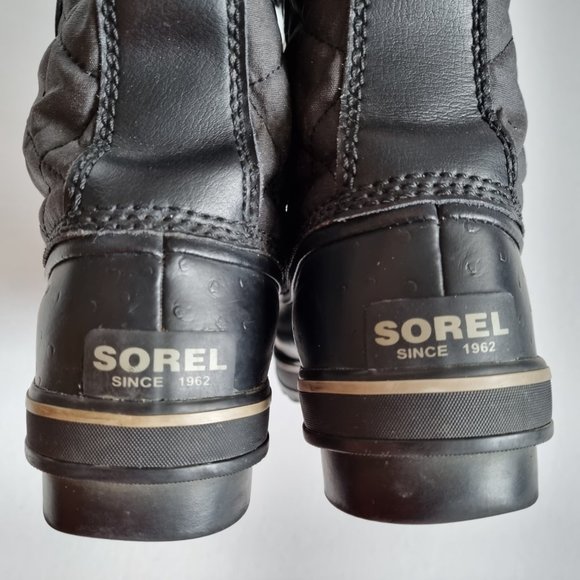 Sorel Tofino Black Winter Boots Size 8 - Picture 7 of 12